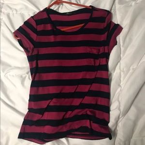 Black and red shirt